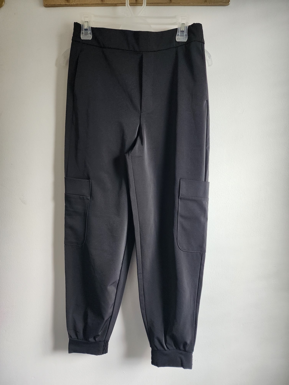 ZARA Black Elastic Waist Pants